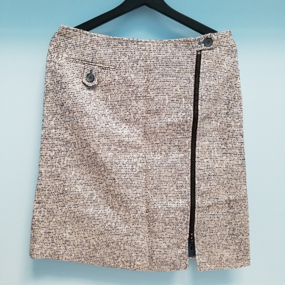 Kasper zipper skirt